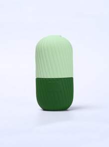 1 pieza Molde de cubitos de hielo de silicona para la cara, molde de rodillo de masaje de enfriamiento, molde de rodillo de belleza, masaje de la piel, reduce la rojez y la hinchazón, reduce los poros, terapia de frío, cuidado de la piel, silicona suave y duradera, deformable, herramienta de maquillaje de belleza, belleza, productos de cuidado de la piel, spa, autocuidado, herramientas de cuidado de la piel, cuidado facial, suministros de esteticista, masaje, herramienta de masaje facial, rodillo facial, rodillo de hielo, rodillo de hielo facial