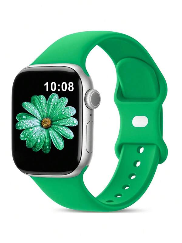 Compatible With Apple Watch Band For Teens Series 10/9/8/6/5/4/3/SE/Ultra 1&2 (38mm/40mm/41mm/42mm/44mm/45mm/46mm/49mm) - Anti-Sweat Silicone Strap With Hypoallergenic Design, Breathable & Non-Slip For School Sports & Daily Wear