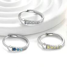 خاتم متساقط النجوم متمنى، أسلوب أوروبي وأمريكي، خاتم موضة بسيط ليتحقق الأمنية