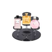 1 pieza Expositor acrílico de 7 niveles, vitrina para cosméticos y perfumes, adecuado para figuras, coleccionables, juguetes, muñecas, exhibición de joyas