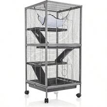 Rodent Cage For Rat, Ferret, Chinchilla, Degu Or Other Small Pets, Large Rodent Cage - RC06 - Small Cage - View 1