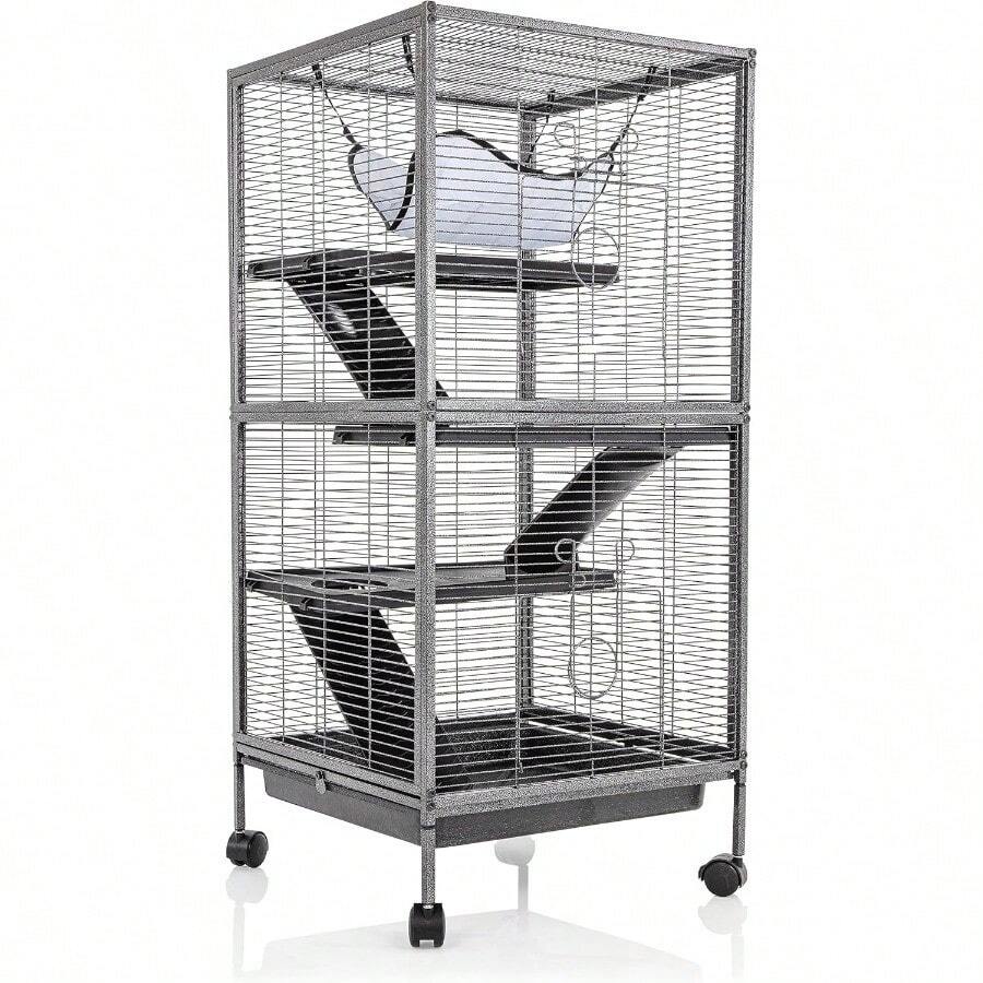 Rodent Cage For Rat, Ferret, Chinchilla, Degu Or Other Small Pets, Large Rodent Cage - RC06 - Small Cage - View 1