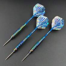 27pcs/Set 24g Colorful Dart Set-Professional Steel Tip Darts With Aluminum Shafts,Storage Case - Multicolor - View 4