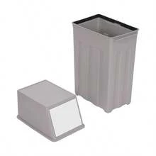 30L 8Gal Trash Can Slim Trash Can With Lid Tall Amp; Narrow Trash Bin For Kitchen - as pic - View 4