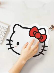 Sanrio 1pc- Sanrio Authorized Sanrio, Cartoon Shaped Mouse Pad, Leather Material, Creative Small Non-Slip Pad, Personalized Computer Desk Pad For Office, Graduation Season Opening Season Gift, Office School Supplies For Friends, Cinnamoroll, Kuromi, My Melody, Pochacco, Back To School Gaming Mouse Pad