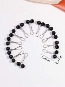 SHAN LI HUA 12 件珍珠装饰 U 型夹，适用于女士围巾、披肩扣、夹子和别针