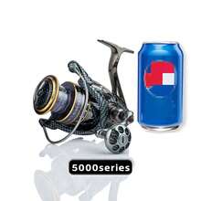 Aluminum Alloy Body Fishing Line Reel, Aluminum Alloy Spool Arm Fishing Reel, No Bearing Fishing Reel, Long Distance Sea Fishing Reel