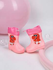 Une paire de bottes de pluie pour enfants pour toutes les saisons, anti-dérapantes et résistantes à l'usure, pour garçons et filles, avec un design en forme de dinosaure et de crocodile, imperméables et sans odeur, chaussures d'eau de sport, convenant aux jeux extérieurs et à l'habillement les jours de pluie, ainsi qu'aux voyages extérieurs pendant la saison des pluies