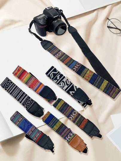 Retro Camera Shoulder Strap Adjustable Neck Strap Lanyard For DSLR/Mirrorless Camera, Fashion Camera Accessories