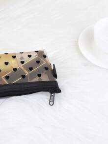 1pc Women's Makeup Brush Storage Classic Mesh Transparent Pencil Case Stationery Bag, Minimalist Large Capacity Pencil Box Bag, Room Decor, Bags, Makeup Bag, Travel, Make Up Bag, Travel Essentials, Organizer, Storage, Travel Essential, Makeup Organizer, Makeup Bag, Toiletry Bag, Desk Organiser, Cosmetic Bag, Makeup Bag Make Up Pouch, Make Up Bags, Makeup Bag, Travel, Makeup Pouch, Bag, Make Up Pouch, Travel Essentials, Makeup Bags, Travel Essential, Small Makeup Bag,Makeup Pouch,Cosmetic Bag,Travel Essential,Large Capacity,Large Makeup Bag,Christmas Gifts,Pouch,Travel,Gifts For Women Travel Essential,Pouch,Clutch / Small Handbag, Makeup Organizer,Makeup Organize,Pouch,Brush Holder,Mini Pouch,Large Capacity Pouch,Gifts For Women,Christmas Gifts,Gift Ideas For Women - Multicolor - View 11