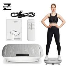 ZenActive Vibration Plate Exercise Machine – Whole Body Workout Fitness Platform – Motor Speed Control, Smart Screen, Low Noise, 220 LBS Load – Ideal For Home Training, Shaping, Strength Training & Lymphatic Support – Portable LowImpact Vibration Machine For Muscle Toning, Recovery, Wellness – Adjustable PreSet Modes & Calorie Tracker – Compact Design For Bedroom Living Room Gym Use - Grey - View 11