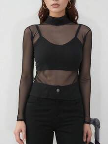 Women Tops - màu đen - Xem 3