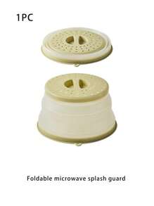 Silicone Microwave Splatter Cover, Microwave Cover For Food Fruit Drainer, Microwave Food Cover, Microwave Plate Cover, Microwave Lid, Kitchen Essentials, Dishwasher Safe Silicone Microwave Splatter Cover High Temperature Resistant Foldable