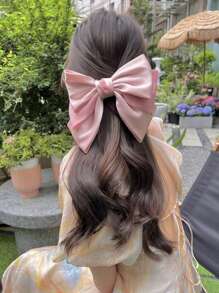 1pc Bowknot Hair Clip, Multilayered Butterfly Hair Accessory, Elegant Princess Style Hair Decoration