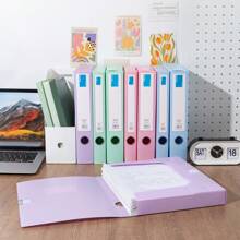 Mauldin File Box PP Office Supplies A4 Data Box Plastic File Storage Box Back To School