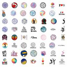 Volleyball Dekorative Aufkleber für Schreibwaren, Tassen, Gepäck, Skateboard, Gitarre, Scrapbooking, Handy, Laptop