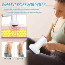 ZM Health Massage Gun, Deep Tissue Oil Pusher Hand Massager, Portable Mmassage Tool, 5 Sets To Replace Head Muscles, Cervical Vertebrae, Lumbar Vertebrae, Shoulders, Body And Back Massage Sticks, Vibrator, Suitable For Home Use, Yoga, Gym And Exercise - Multicolor - View 6