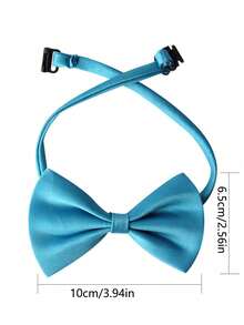 Modische verstellbare Fliege für Kinder, Jungen und Mädchen Blumen-Schleifen-Fliege, englischer Stil Baby-Fliege für Wettbewerbe, Hochzeiten, Aufführungen, Geburtstage, passend für Kinder von 3-12 Jahren