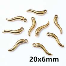5pcs Enamel Chili Pepper Charms Pendant Multi Colors For DIY Jewelry Making Earrings Necklace Pendants Accessories Findings