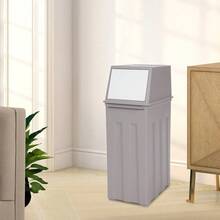 30L 8Gal Trash Can Slim Trash Can With Lid Tall Amp; Narrow Trash Bin For Kitchen - as pic - View 2