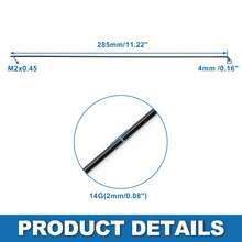 Bicycle Spokes Steel Bike Spoke With Nipples For Most Bicycle - 黑色 285mm 14G 36件鋼 - 查看 3