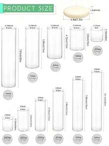 1 件透明玻璃烛台、玻璃花瓶、万圣节装饰玻璃球蜡烛和漂浮蜡烛、花瓶填充物、餐桌蜡烛装饰、艺术花瓶、婚礼装饰、派对配件、室内插花、房间装饰、礼物