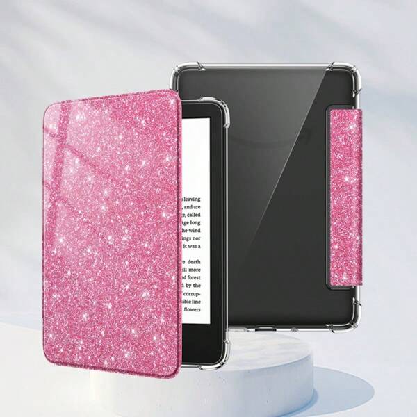 Slim Case For Case For Kindle 2024/2022 6 Inch/Kindle Paperwhite 11th Gen 2021(6.8")/All-New Kindle Paperwhite 12th Gen 2024 (7") & Kindle Colorsoft Signature Edition, Ultra Clear Soft Flexible Transparent TPU Back Cover Light Shell With Auto Wake/Sleep .
