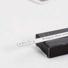 Enjoy The Next Chapter - Stainless Steel Bookmark, Perfect Graduation Gift, Suitable For Book Lovers, Ideal For High School Students, Sons, Daughters And Colleagues,School Supplies,Back To School