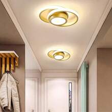 Petit luminaire encastré de couloir/entrée de style nordique, luminaire encastré simple et créatif de luxe pour entrée/balcon