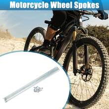 Bicycle Spokes Steel Bike Spoke With Nipples For Most Bicycle - 銀色調 14G 12 件鋼 - 查看 2