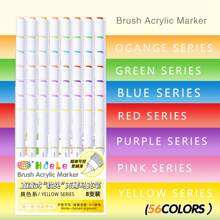 8 Colors Acrylic Markers, Marker Pens Coloring Set,Quick Drying, Fade Resistant,Perfect For Painting, Illustrations, Handcrafted Art,School Back-To-School Season For Coloring Books And Other DIY Projects,Suitable For Paper, Fabric, Wood, Rocks, Plastic, Glass, Ceramics, Pumpkins, Metal,Etc., Acrylic Paint Marker Pens For Students And Adults, Easter,Thanksgiving, Halloween, Christmas Gifts