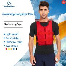 Chaleco salvavidas de adulto para deportes acuáticos, paddle surf, natación, piragüismo, chaleco de flotabilidad portátil