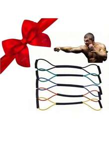 1 Pc Premium Silicone Boxing Training Rope - Improve Speed, Agility And Endurance In Muay Thai, Boxing And Kick Training - Uncharged, Adult Size And Durable Resistance Rope For Fitness Enthusiasts, Boxing Training, Boxing Accessories, Boxing Supplies,Father's Day, Mother's Day, Christmas, Thanksgiving, Halloween, Valentine's Day Gifts