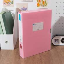 Mauldin File Box PP Office Supplies A4 Data Box Plastic File Storage Box Back To School