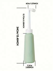 Mini Asperssor de Bidê Manual para Uso Pessoal, Asperssor de Bidê Portátil, Bidê de Viagem com Bidê Manual, Bidê Portátil para Viagens, Limpador Íntimo de Higiene, Tanque de Água com Capacidade de 500ml