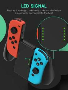 DATA FROG DATA FROG 3 PCS Left Right Joy-Con Bracket For Nintend O Switch Controller Holder For Nintend O Switch OLED Game Accessories