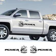 Pickup Body Side Stickers Truck Graphics 4X4 Off Road Decor Decal Trunk Cover Auto Accessories Universal For F150 Ranger Chevrolet Colorado Dodge RAM - one-size - View 10