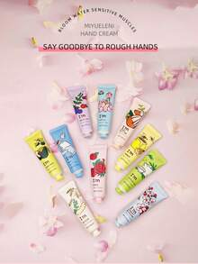 10包女士护手霜礼品套装，适用于干裂双手的护手霜，保湿护手霜礼品套装，旅行装散装护手霜，适合妈妈、女儿、妻子和奶奶使用的护手霜。适合日常使用、母亲节礼物、女士礼物、节日礼物