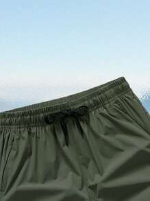 Men's Must-Have Summer Beach Shorts, Outdoor Casual Shorts, Split Leg Design, Fashionable And Practical