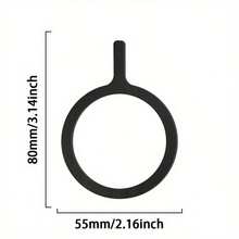 5 件磁性贴纸垫兼容磁性手机支架、磁性无线充电器金属板 - 彩色 - 查看 7