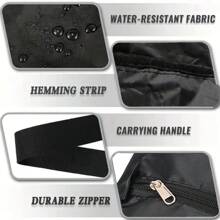 Bolsa grande impermeável para mudanças, bolsa de armazenamento grande de tecido Oxford, bolsa de compras reutilizável, organizador de armazenamento para suprimentos ao ar livre, estojo de armazenamento de barracas, ideal para viagens ao ar livre, padrão de 26 letras iniciais