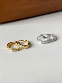 1 对经典方晶锆石 6 毫米-12 毫米耳环，18K 镀金，防过敏微型软骨耳环，穿孔首饰，适合女性日常佩戴