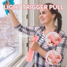 Continuous Spray Bottle For Hair (10.1oz/300ml) One Pack Home Essentials Spray Bottles For Cleaning Empty Ultra Fine Water Mister Sprayer For Hairstyling Garden Plants Curly Hair - Multicolor - View 10