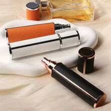 High-Quality 10ml Reusable Portable PU Refillable Perfume Bottle, Travel Spray Atomizer Mist Container Home Bathroom Decor Fall Decor Back To School Perfume Bottle - Multicolor - View 12