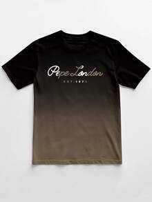 男士夏季短袖休闲 T 恤，圆领 T 恤 - 百搭舒适，男友风格休闲装，适合春秋季户外运动服装 - 彩色 - 查看 3