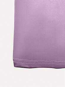Elegante vestido mini ajustado con tirantes finos, degradado y recortes, resalta las curvas del Body, adecuado para fiestas y desplazamientos, estilo Y2K, primavera/verano - Púrpura malva - Ver 8