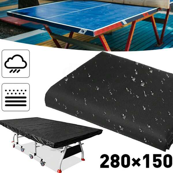 Wetterfeste, UV-geschützte Abdeckung für Gartenliege, Poolliege und Tischtennisplatte