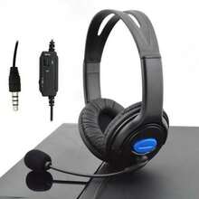 Wired Stereo Bass Surround Gaming Headset For P.S4 New X.Box One PC With Mic - 1 - View 2
