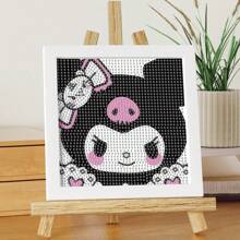 Sanrio 1 Set Sanrio Hello Kitty & Friends 5D DIY Diamond Painting Kit With Frame, Cute Gift For Diamond Painting Beginner