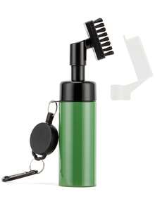 Golf Club Water Brush Cleaner Portable Golf Cleaning Tools Gadgets & Groove Cleaner Kit Essentials Golf Accessories - Green - View 1